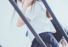 COS 桜桃喵 – 蓝白水手服 [39P]-美图岛