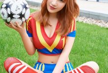 [YouMei尤美] 谢芷馨 巨臀妖精多彩的西班牙球服  [25P]-美图岛