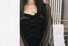 [TouTiao头条女神] 2019-06-23 糖糖 黑与白的纯净女孩 [9+1P]-美图岛