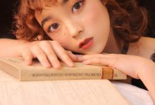 麻辣红唇美女模特暗黑万圣节美女写真-美图岛