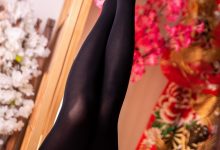 兔玩映画系列 Vol.053 冬天里的黑丝JK裙[45P/23M]-美图岛