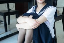 纳丝摄影 子涵 黑色丝袜的家居生活 [59P-521MB]-美图岛