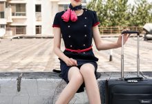 SIW斯文传媒 春夏东航短袖工装带丝巾腰带 - 嘉慧 [61P]-美图岛