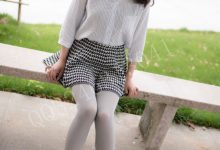 大生模拍 No.085 晶晶 第一次尝试厚灰丝 [44P-177MB]-美图岛