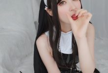 Coser小姐姐白银 - 皮衣修女 [95P6V-654MB]-美图岛