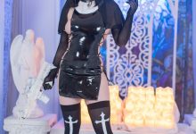 皮皮奶可可爱了啦 - 系带修女 [55P4V-102MB]-美图岛