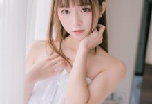 喵糖映画 VOL.158 纯白浴巾-美图岛