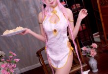 周叽是可爱兔兔 NO.022 - 旗袍索尼子[14P／176MB]-美图岛