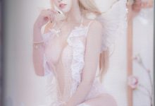 过期米线线喵 – 炽天使 实体扫描版 3分之1 [45P-130M]-美图岛