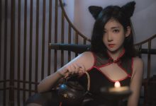 南桃 NO.006 - 黑丝旗袍[25P／32.4MB]-美图岛