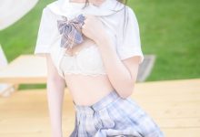 香草喵露露 NO.008 - 阳光庭院制服[50P／714MB]-美图岛