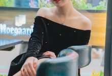 袜涩写真 VOL.034 暖暖黑色小礼服 [48P／417MB]-美图岛