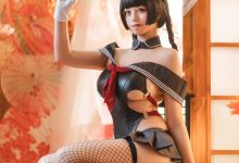 蜜汁猫裘 - NO.75 卯月桃子 [50P-758MB]-美图岛