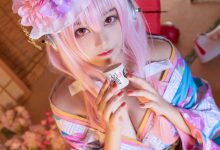 蜜汁猫裘 NO.023 索尼子和服 [19P-353MB]-美图岛