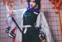 南桃Momoko NO.46 蝴蝶忍队服 [14P-19MB]-美图岛