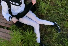 西尔酱 NO.015 — 户外jk白丝 [53P-327M]-美图岛