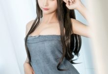 蠢沫沫 — 真爱版 灰浴巾 [40P-555M]-美图岛