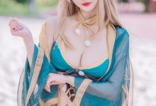 仙女月 - NO.09 泽月希娜小姐泳装 [15P-223MB]-美图岛