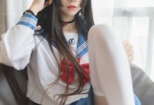 兔玩映画 五更百鬼 白丝JK [10P-26MB]-美图岛