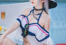 弥音音ww - NO.035 明日方舟-斯卡蒂[12P-158.17MB]-美图岛