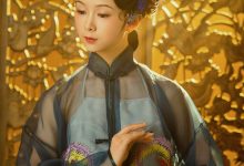 江真真粉色露肩连衣裙拍摄花絮 [1V-610MB]-美图岛