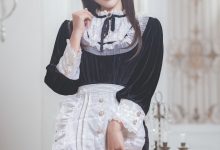 Neko-薇薇 - NO.06 黑色丝绒女仆 [40P-102MB]-美图岛