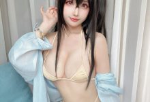 rioko凉凉子(肉扣热热子) – 大凤 海滨的白日美梦 【24P-312MB】-美图岛