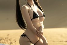 蠢沫沫 - NO.242 沙漠比基尼 [13P-115MB]-美图岛