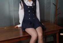 [IESS异思趣向] 2023.01.02 丝享家 1317 婉萍《学苑短裙》[79P-78.6M]-美图岛