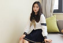 初夏女神 NO.017 水吉 M码水手服搭配37码运动鞋[122P+1V／8.22GB]-美图岛