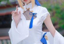 大大卷卷小卷 -  FGOsaber 四周年旗袍 [15P-99MB]-美图岛