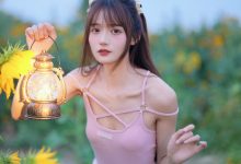 兔子Zzz不吃胡萝卜 -  蓝调向日葵少女 [28P-316MB]-美图岛