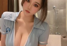 安妮  — 蓝色低胸 [24P+5V-292M]-美图岛