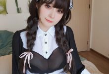 白银81  - 透明なメイド服[100P-281MB]-美图岛