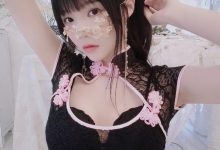 桜桃喵 - 蕾丝旗袍 [20P-188MB]-美图岛