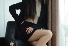 [IESS异思趣向] 2024.03.20 丝享家 1694 美子《OL小黑裙》[89P-63MB]-美图岛