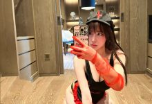 奔跑的晶骡儿 - 黑红情趣 [67P-748MB]-美图岛