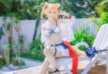 yui金鱼 NO.020 空泳装 [9P-250M]-美图岛