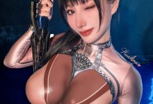 雨波_HaneAme-劍星·星刃-伊芙-膚色緊身衣 [29P-291MB]-美图岛