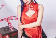 雪晴Astar-明日方舟-陈·旗袍[18P-55MB]-美图岛