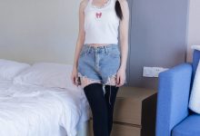 [BoBoSocks袜啵啵]NO.390 甜甜圈-板鞋、厚黑丝大腿袜、厚白丝大腿袜[148P+1V／6.19GB]-美图岛