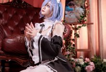 阿雪雪 -  蕾姆女仆 [87P+3V-1.06GB]-美图岛