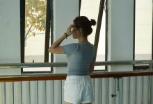 月下摄影 NO.001 茜茜~舞蹈热身作为拉拉队长，每天必修课就是加强舞蹈训练！[111P+1V／3.68GB]-美图岛