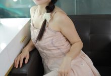 [IESS异思趣向] 2024.08.05 丝享家 1812 小婕《藕粉吊带裙》[88P-58.6M]-美图岛