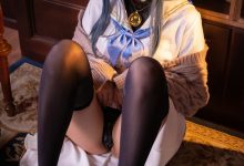 Sameki NO.018 碧蓝航线-柴郡喵[52P-227.36MB]-美图岛