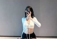 麻利亚辣 - 白蕾丝丁字裤[29P-104MB]-美图岛