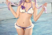 ZinieQ – NO.125 Keqing Swimsuit[15P-440M]-美图岛