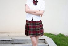 初夏女神 NO.246 安妮 JK人字拖[130P+1V／4.98GB]-美图岛