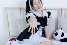 物恋传媒 NO.2239 小新-低跟鞋、白棉袜、厚肉丝、女仆装[160P-1V-3.81G]-美图岛