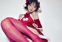 聂骄傲-圣诞红色魅惑 [20P-25M]-美图岛